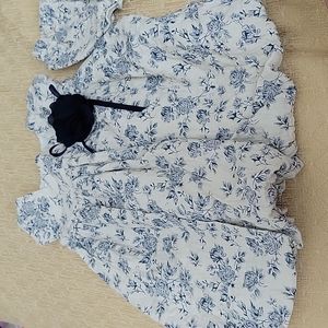Floral baby girl dress